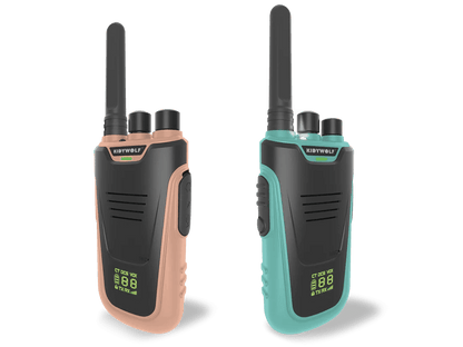 Kidywolf Kidytalk Long Range Walkie Talkie Natural-Cyan