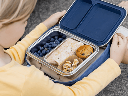 Bento Box Lunch Box Set Indigo