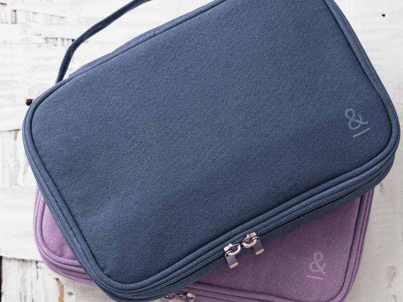 Bento Box Lunch Box Set Indigo