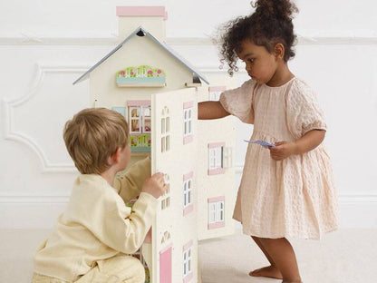 Cherry Tree Hall Wooden Doll House
