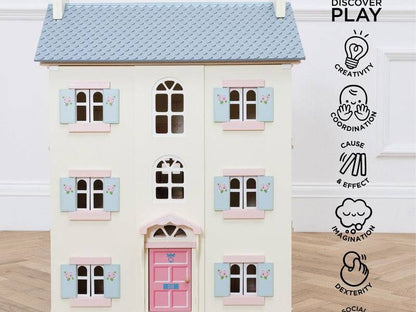 Cherry Tree Hall Wooden Doll House