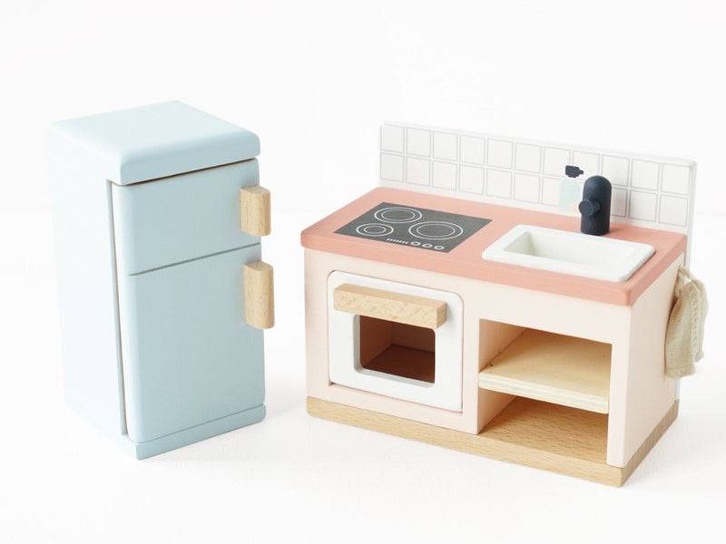 Wooden Dolls House Starter Furniture Set - 35 piece