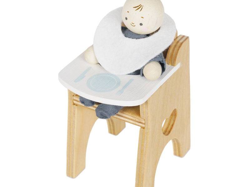 Dolls House Nursery & Baby Set - 5 piece