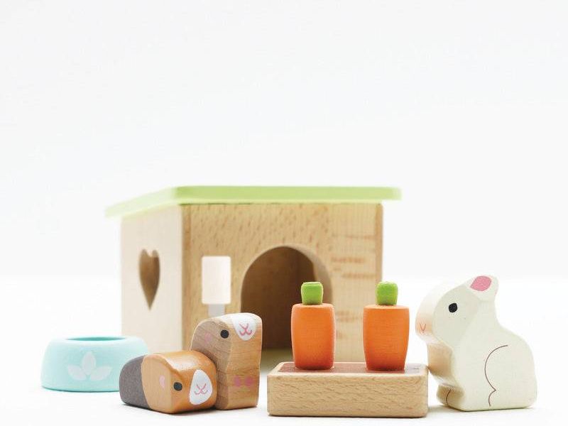 Bunny & Guinea Pet Animal Set - 5 piece