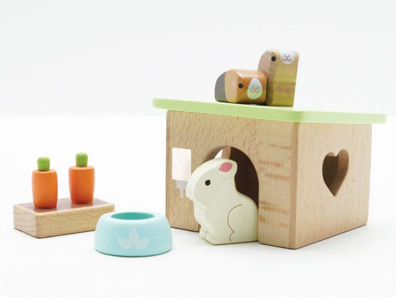 Bunny & Guinea Pet Animal Set - 5 piece