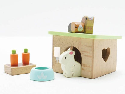 Bunny & Guinea Pet Animal Set - 5 piece