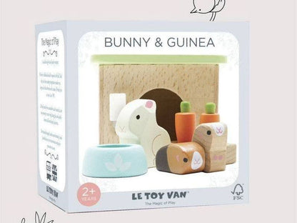 Bunny & Guinea Pet Animal Set - 5 piece