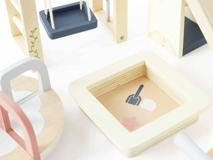 Wooden Dolls House Outdoor Play Furniture - 5 piece