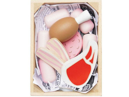 Butchers Meat Wooden Market Crate - 7