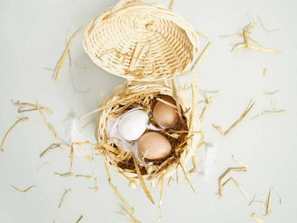 Farm Eggs Wooden Market Crate - 7 Piece