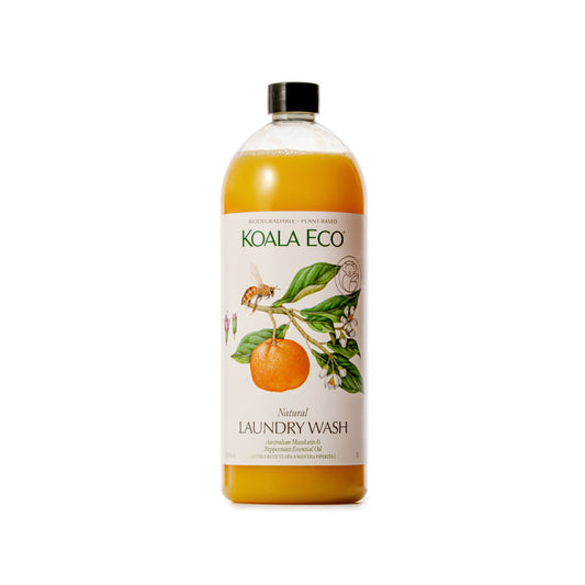 Koala Eco Mandarin, Peppermint Essential Oil  Laundry Wash