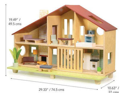 Cedar Chalet with Furniture