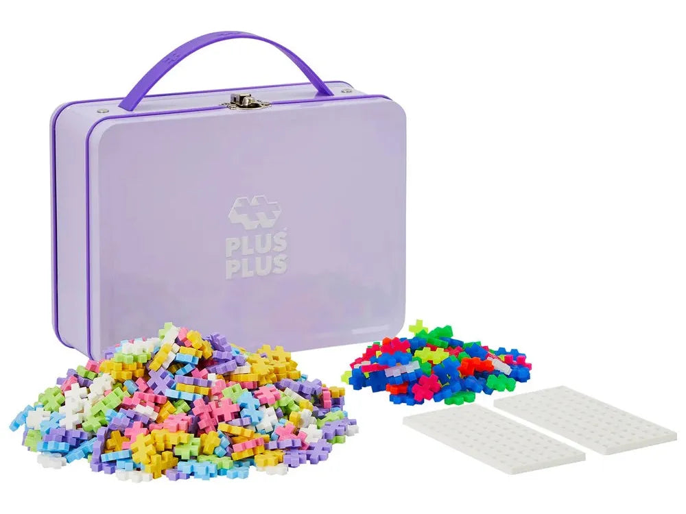 Plus-Plus - Suitcase Pastel Metal - 600 pcs