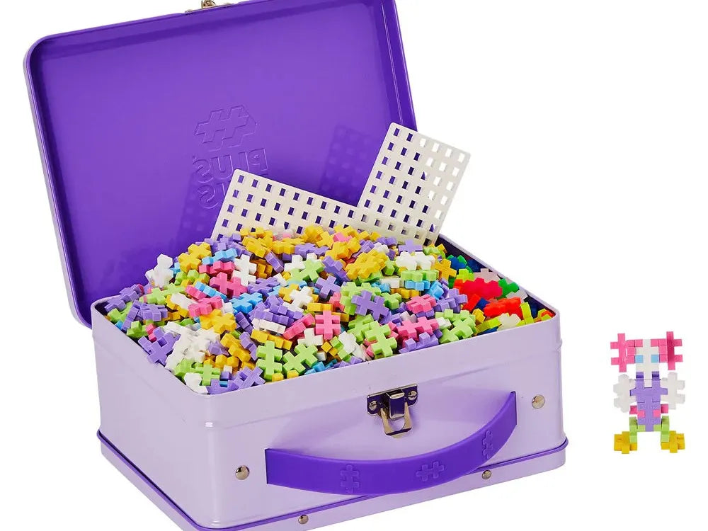 Plus-Plus - Suitcase Pastel Metal - 600 pcs