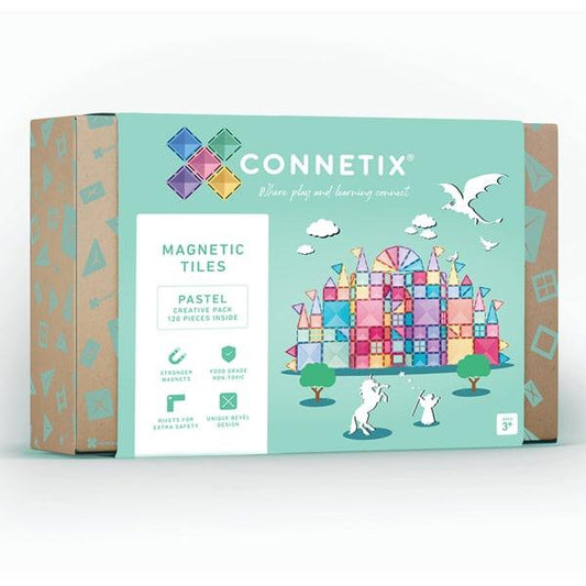 Connetix - 120 Piece Pastel Creative