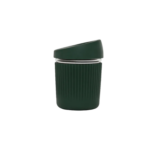 Seed and Sprout Reusable Glass Coffee Cup | 8oz
