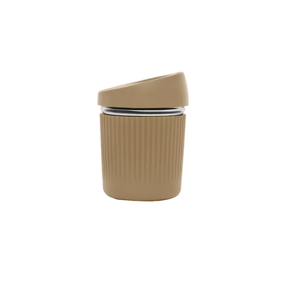 Seed and Sprout Reusable Glass Coffee Cup | 8oz