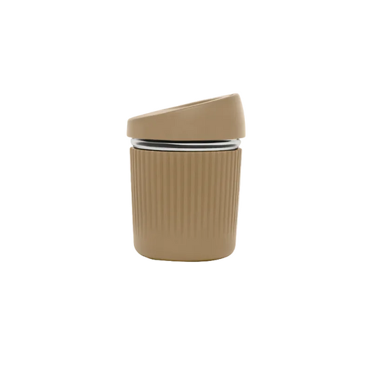 Seed and Sprout Reusable Glass Coffee Cup | 8oz