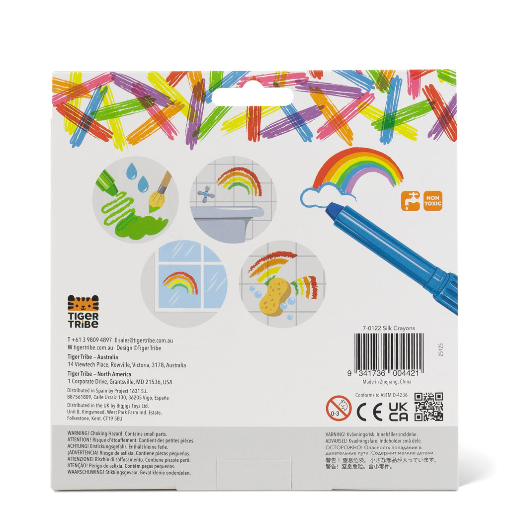 Silk Crayons by Tiger Tribe