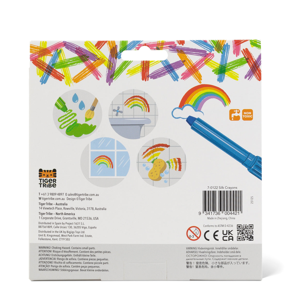 Silk Crayons by Tiger Tribe