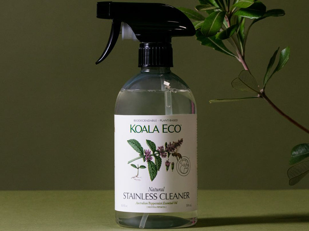 Koala Eco Peppermint Essential Oil Stainless Cleaner