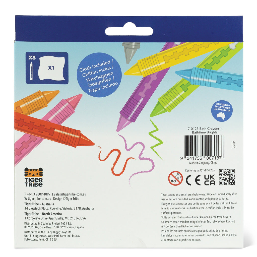 Bath Crayons by Tiger Tribe