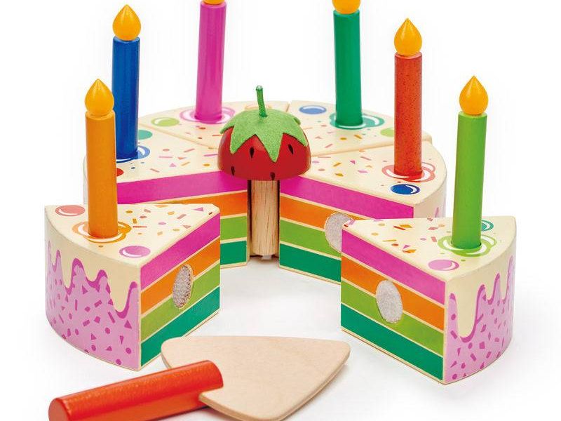 Rainbow Birthday Cake