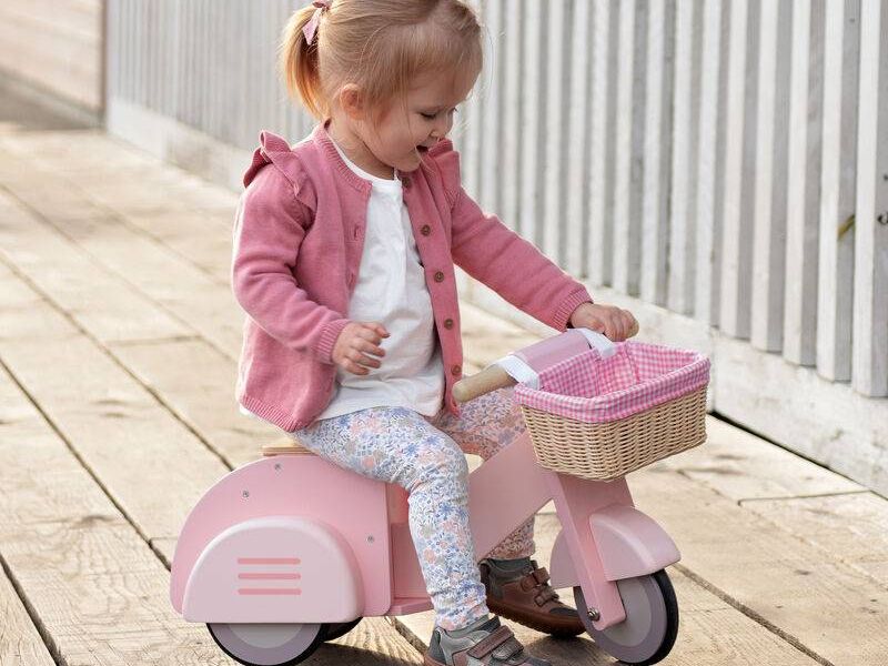 Scooter with Basket