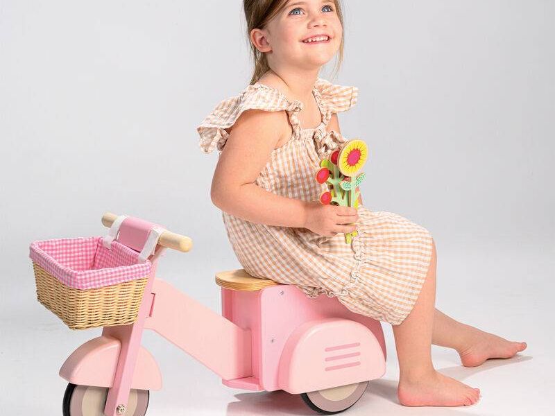 Scooter with Basket