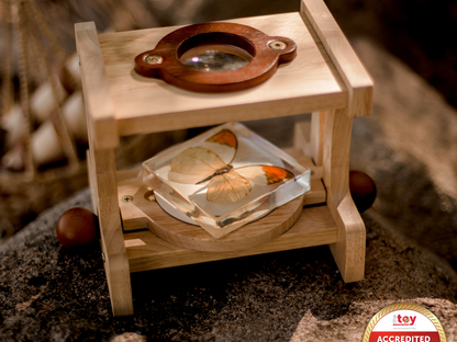 Qtoys Wooden Microscope