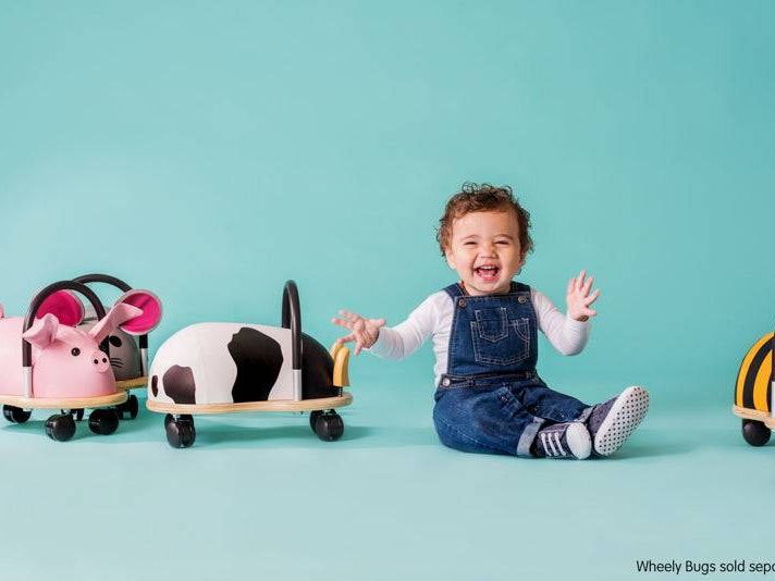 Small Cow Wheely Bug WBA5SC