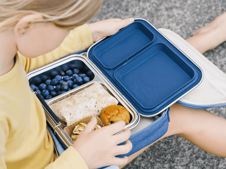 Bento Lunch Box | Leakproof Bento Box Indigo