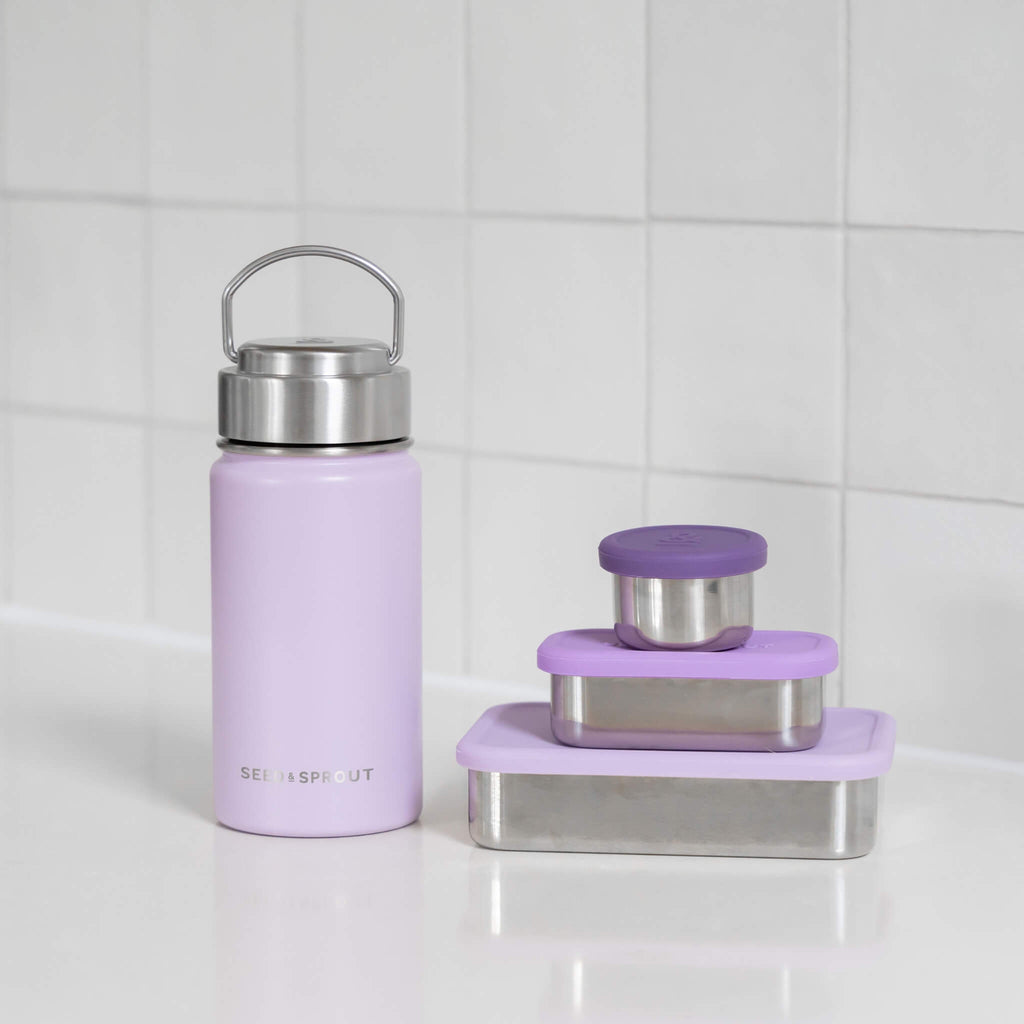 Seed and Sprout Insulated Drink Bottle | 350ml