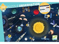 Space-themed observation puzzle featuring the solar system and various spacecraft.