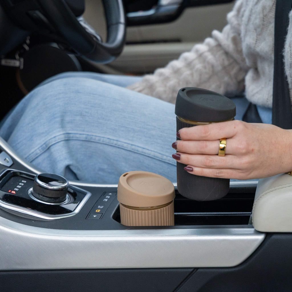 Seed and Sprout Reusable Glass Coffee Cup | 12oz