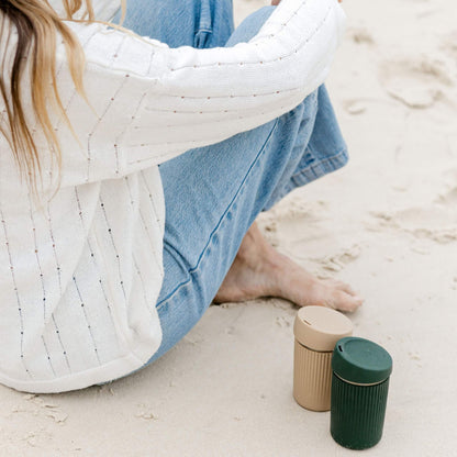 Seed and Sprout Reusable Glass Coffee Cup | 12oz