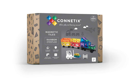 Connetix STEAM Learning Magnetic Vehicle Creation Kit - 50 Pieces