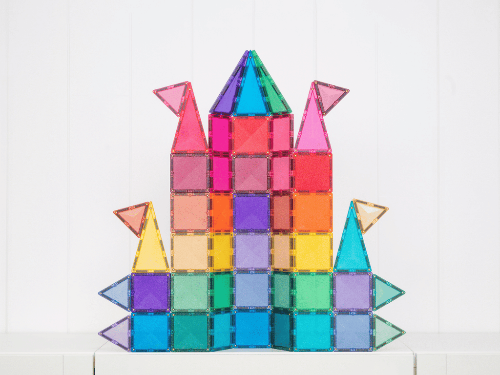 Connetix Glitter Castle Pack 48 pc