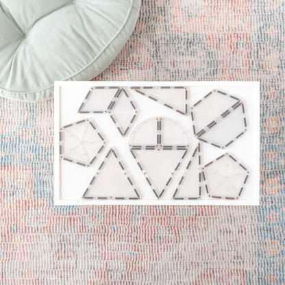 Connetix Clear Shape Expansion Pack 24 pc