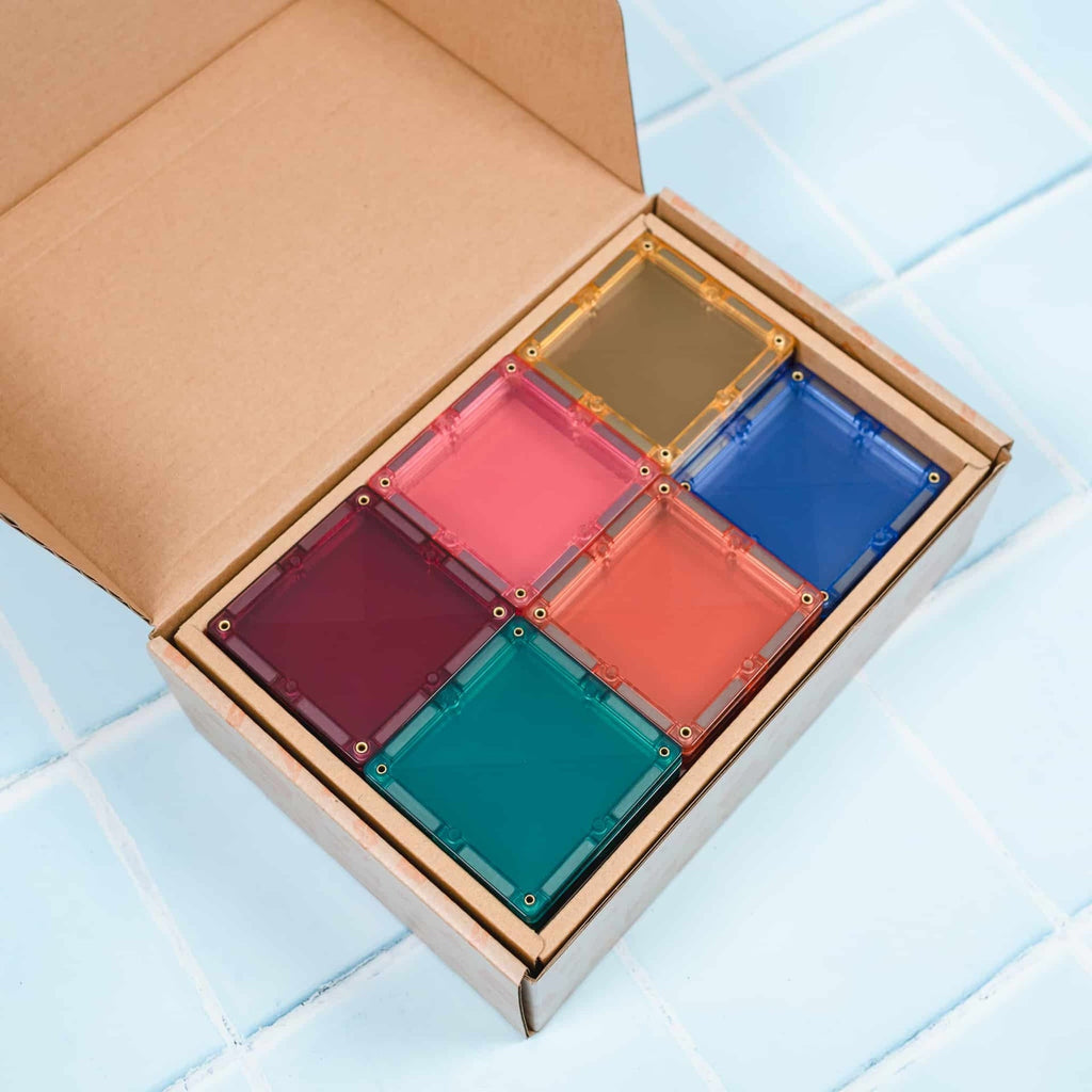 Connetix Pastel Square Pack 40 pc