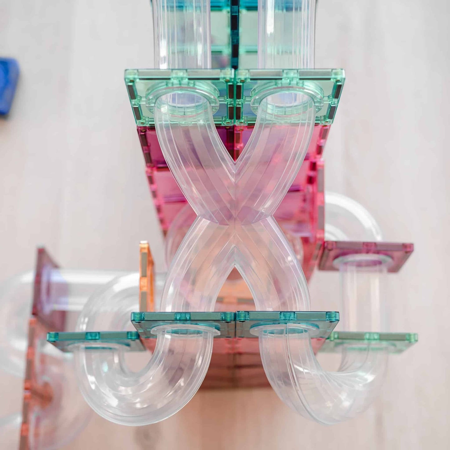 Connetix Pastel Ball Run Expansion Pack 80 pc