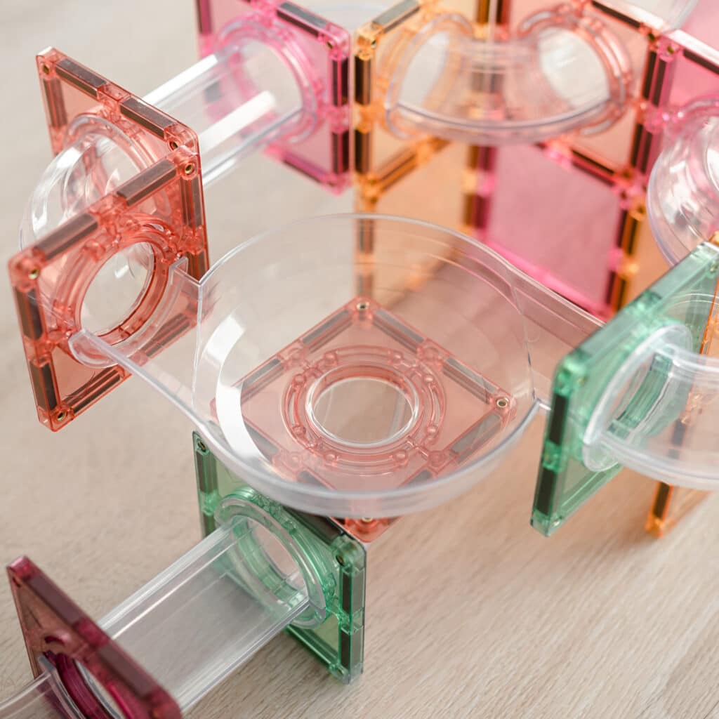 Connetix Pastel Ball Run Expansion Pack 80 pc