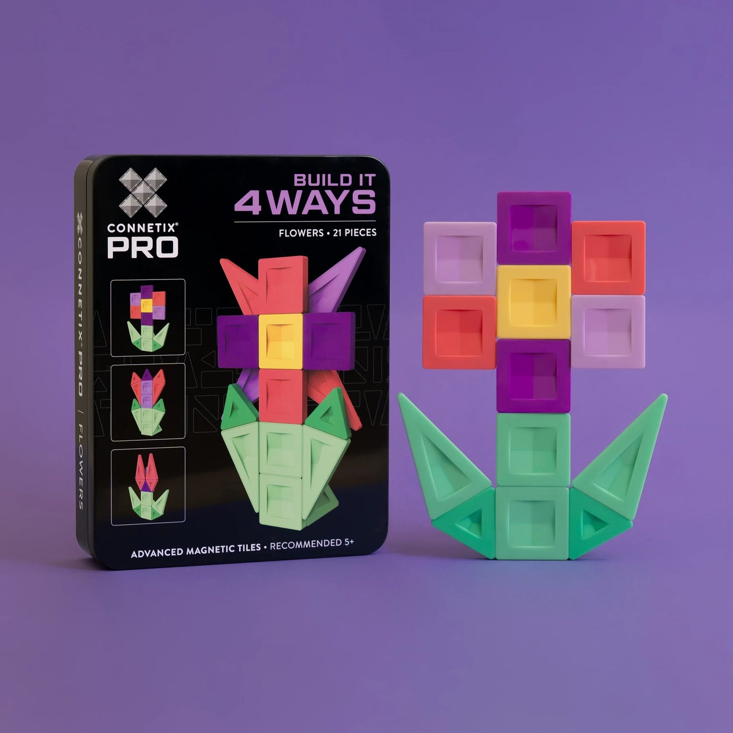 PRO Build It 4 Ways Flowers Pack 21 pc