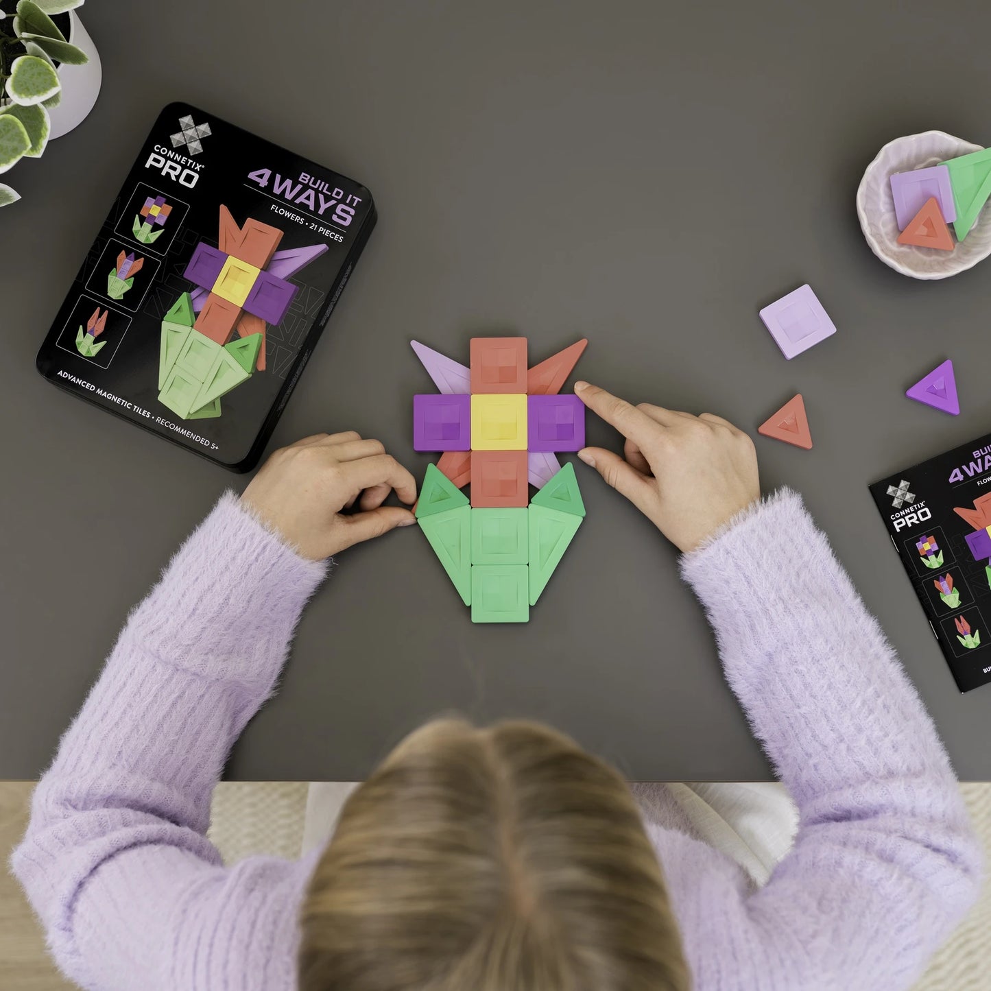 PRO Build It 4 Ways Flowers Pack 21 pc