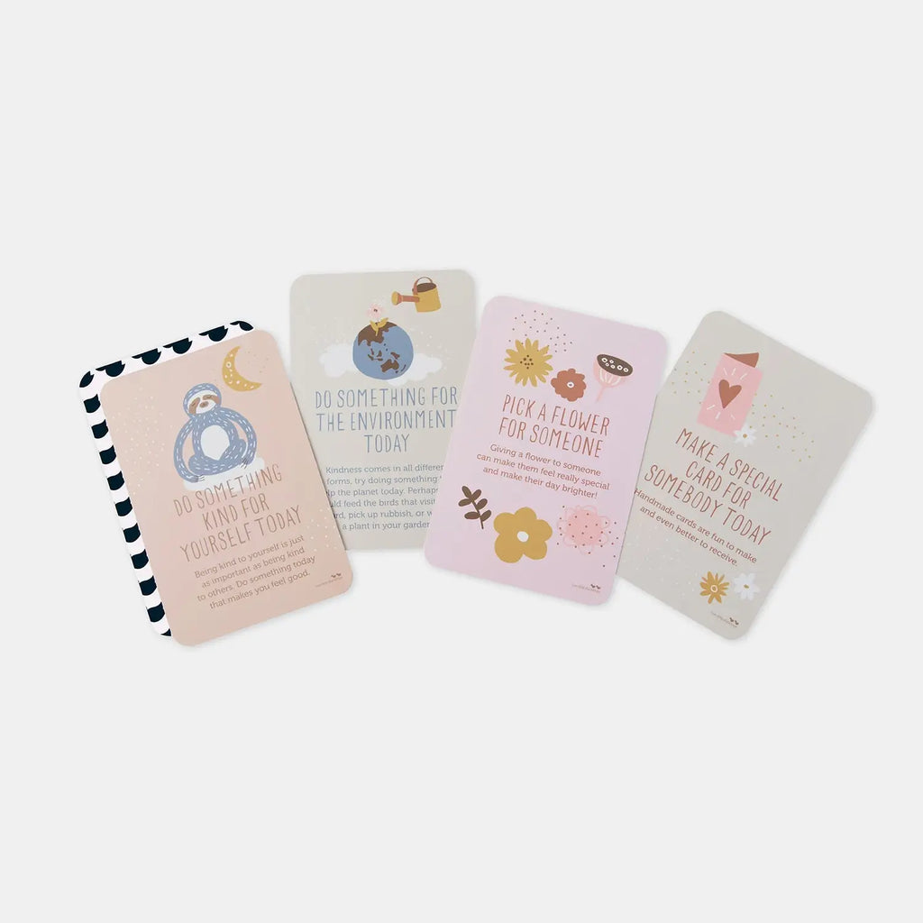 Set of four decorative milestone cards for babies or young children.