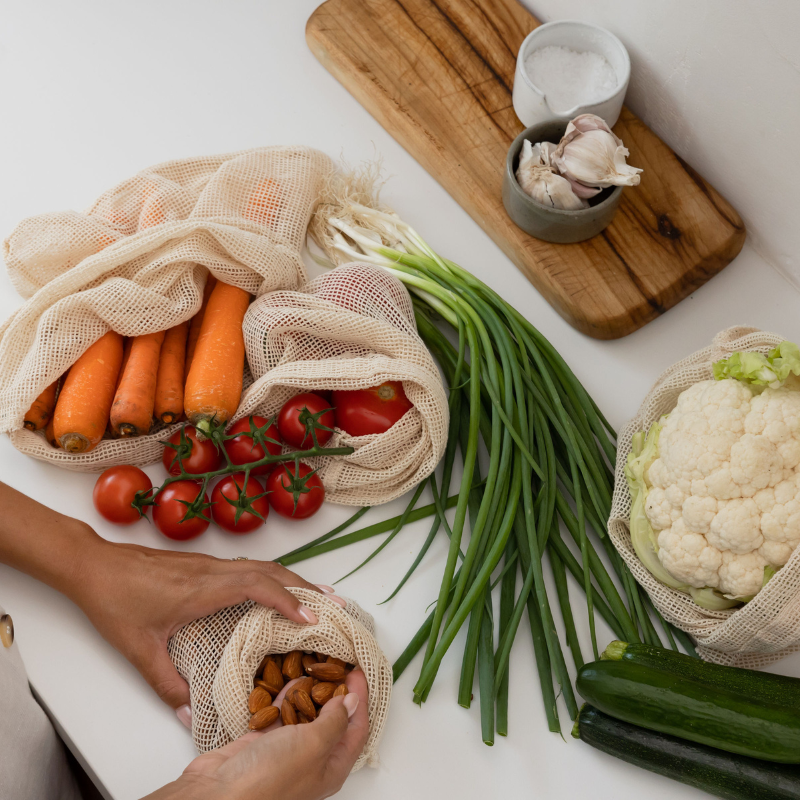 Organic Mesh Produce Bag - Set of 5