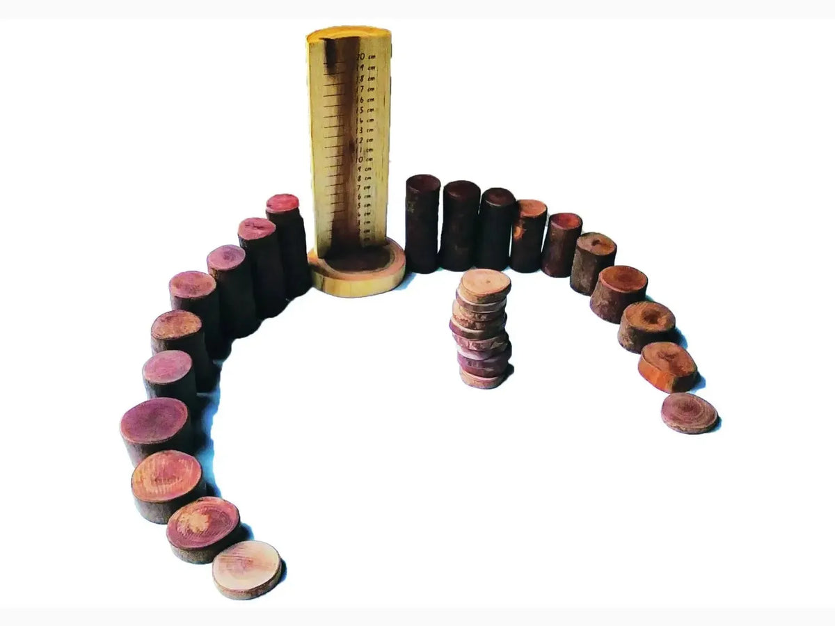 Wooden counting game.