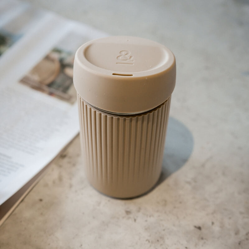 Seed and Sprout Reusable Glass Coffee Cup | 12oz