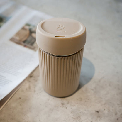 Seed and Sprout Reusable Glass Coffee Cup | 12oz