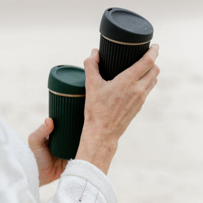 Seed and Sprout Reusable Glass Coffee Cup | 12oz
